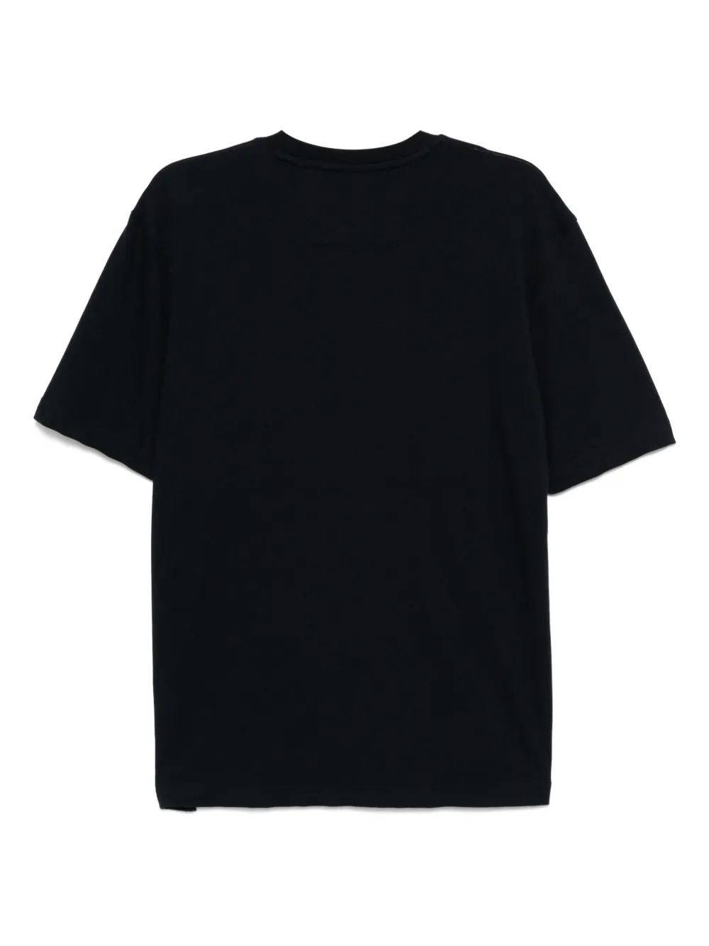 BOSS logo-printed t-shirt Blauw