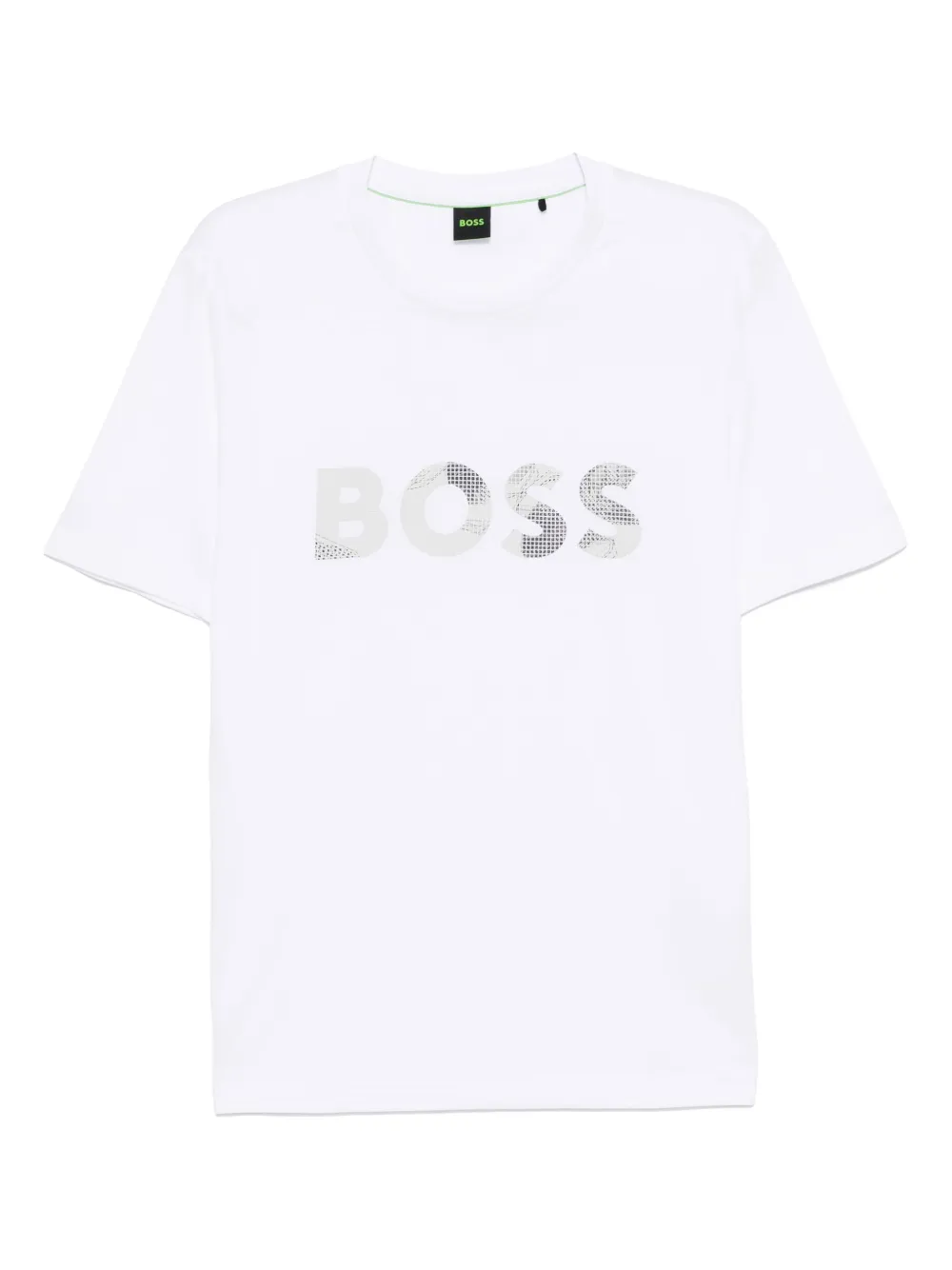 BOSS logo-printed t-shirt Wit
