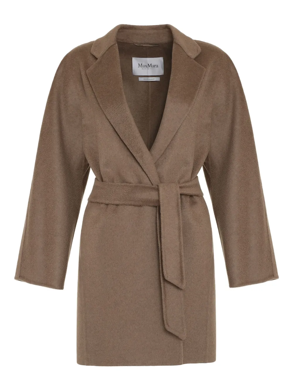 Max Mara Harold kasjmier jas Bruin