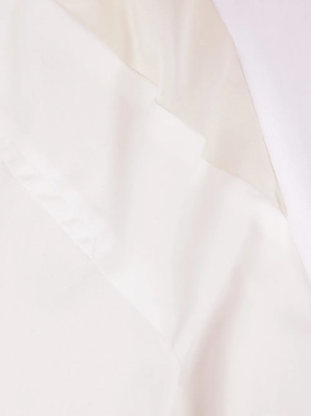sacai T-shirt met vlakken Wit