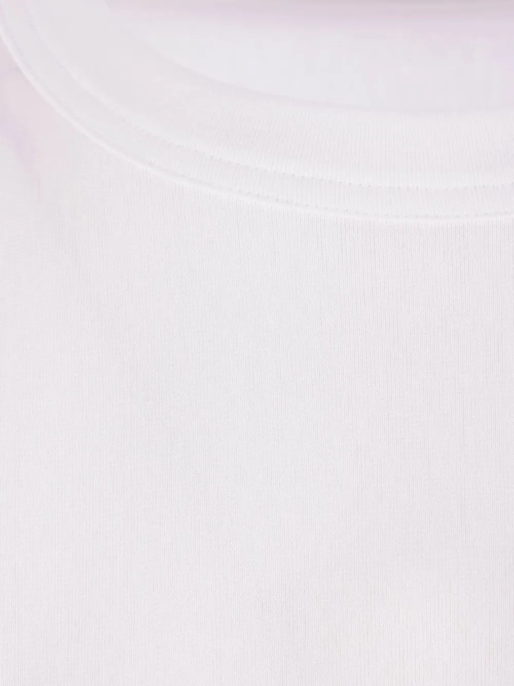 sacai T-shirt met vlakken Wit