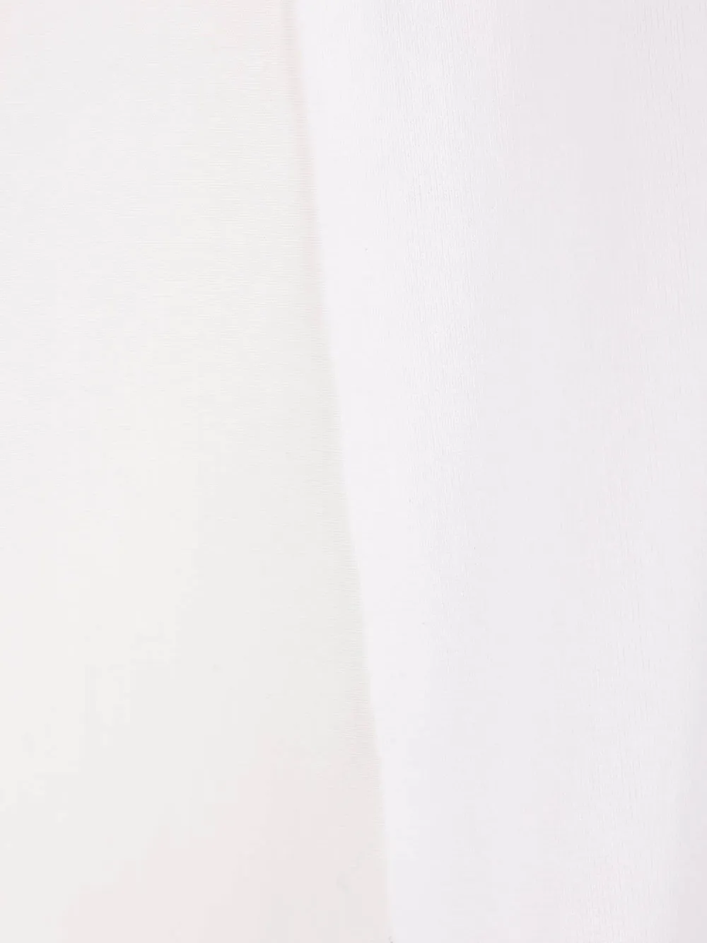 sacai T-shirt met vlakken Wit