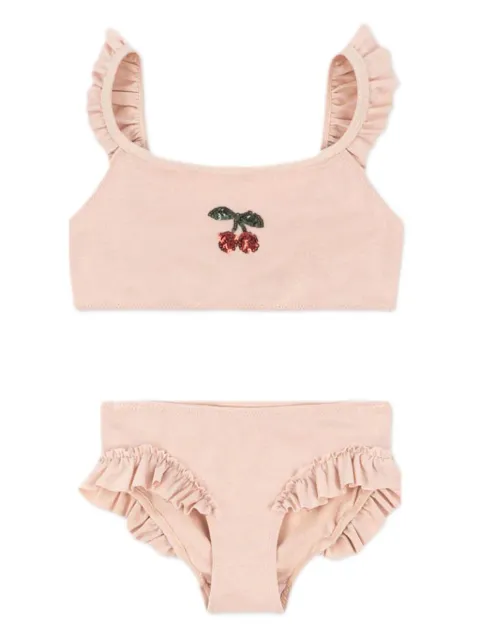 Konges Sløjd bikini con logo bordado