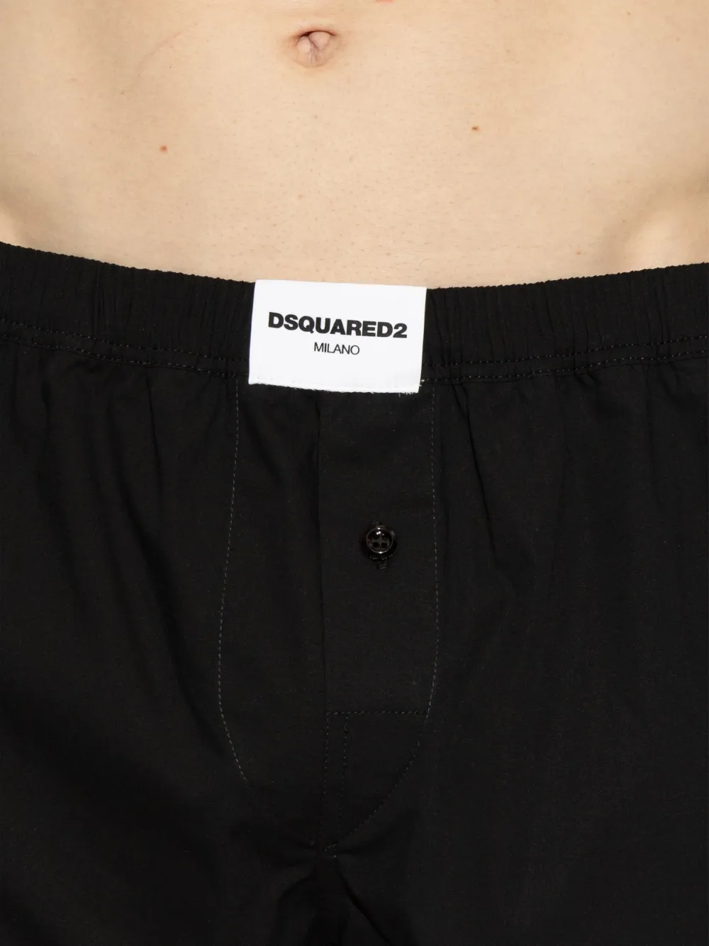 DSQUARED2 Boxershorts met logo Zwart
