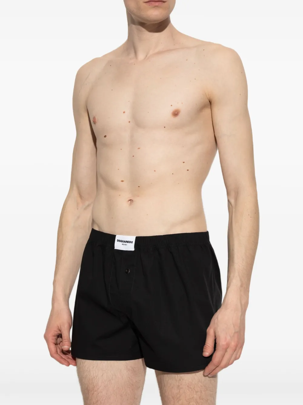 DSQUARED2 Boxershorts met logo Zwart