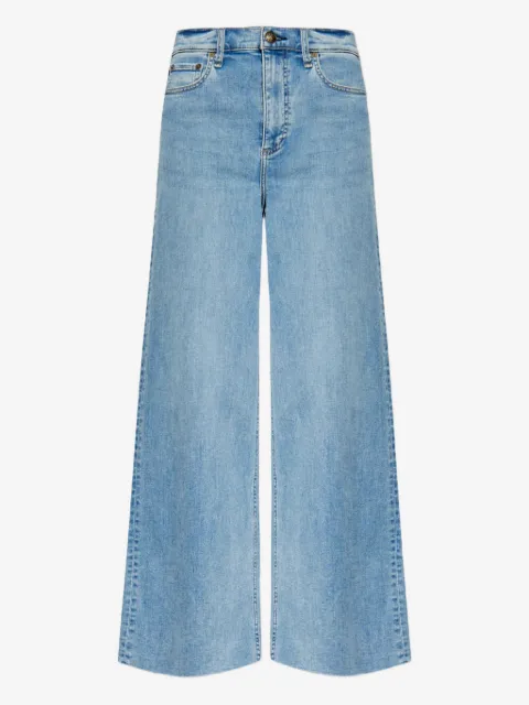 rag & bone logo-patch jeans