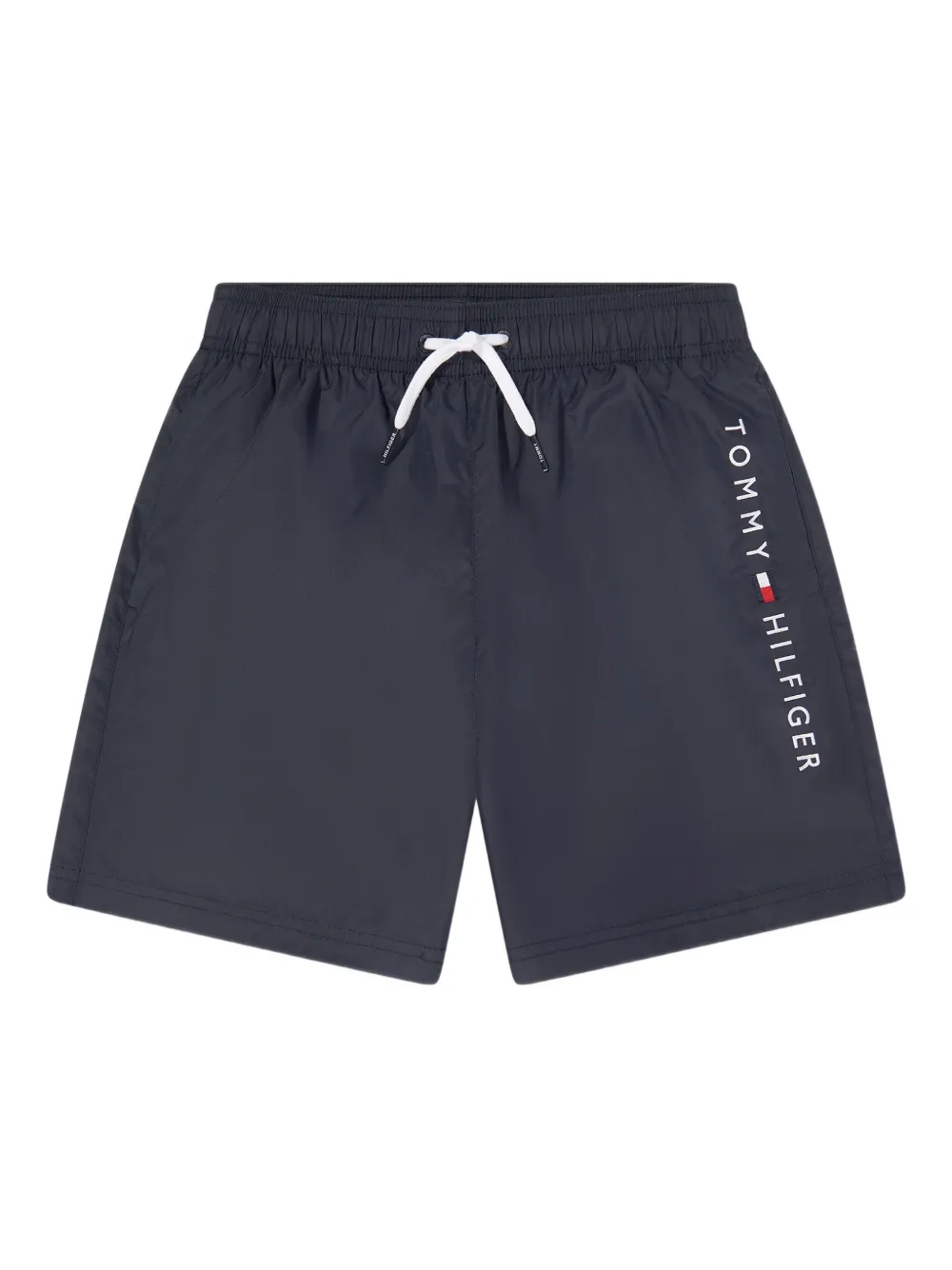 Tommy Hilfiger Junior Zwembroek met geborduurd logo Blauw