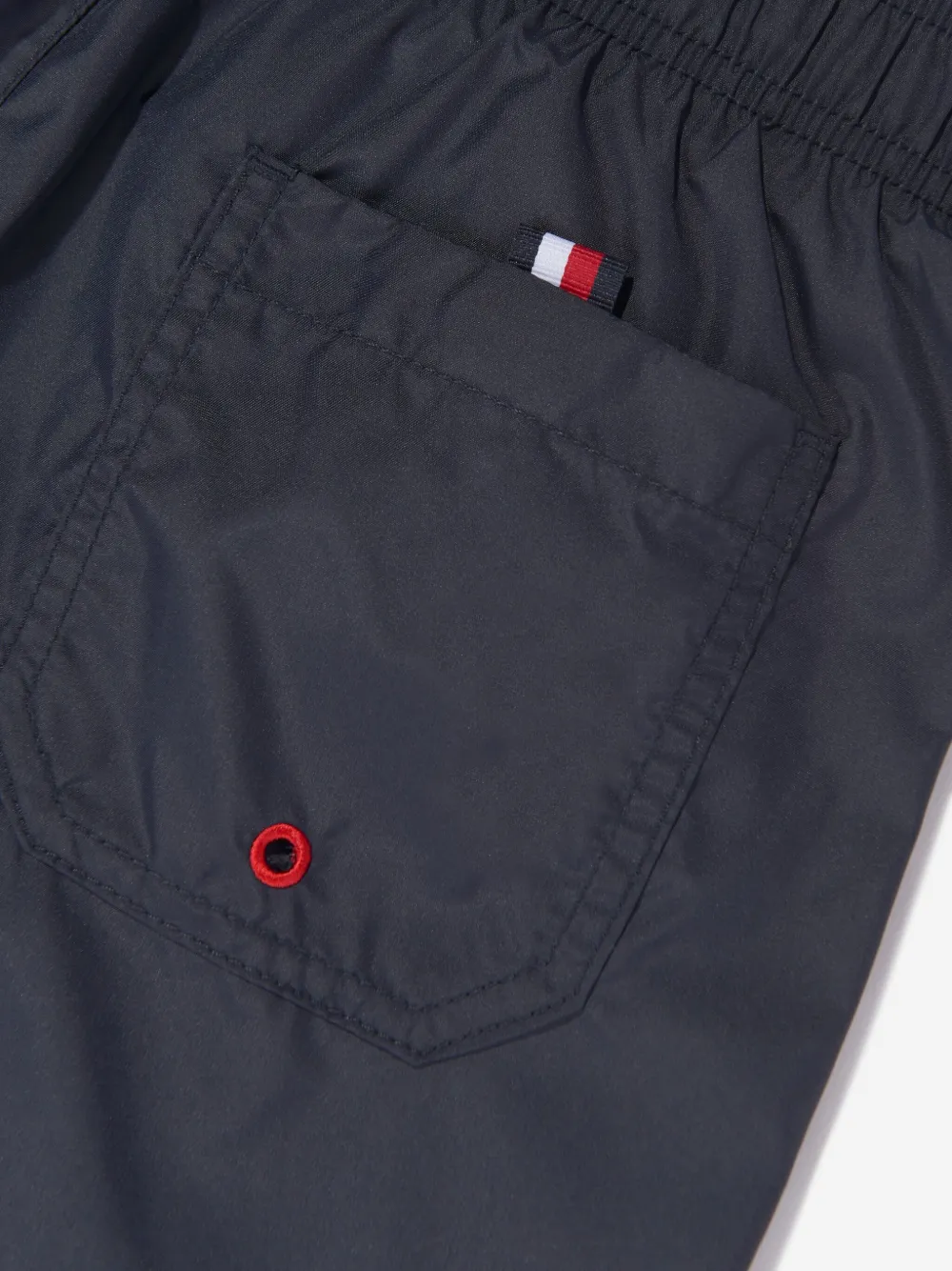 Tommy Hilfiger Junior Zwembroek met geborduurd logo Blauw