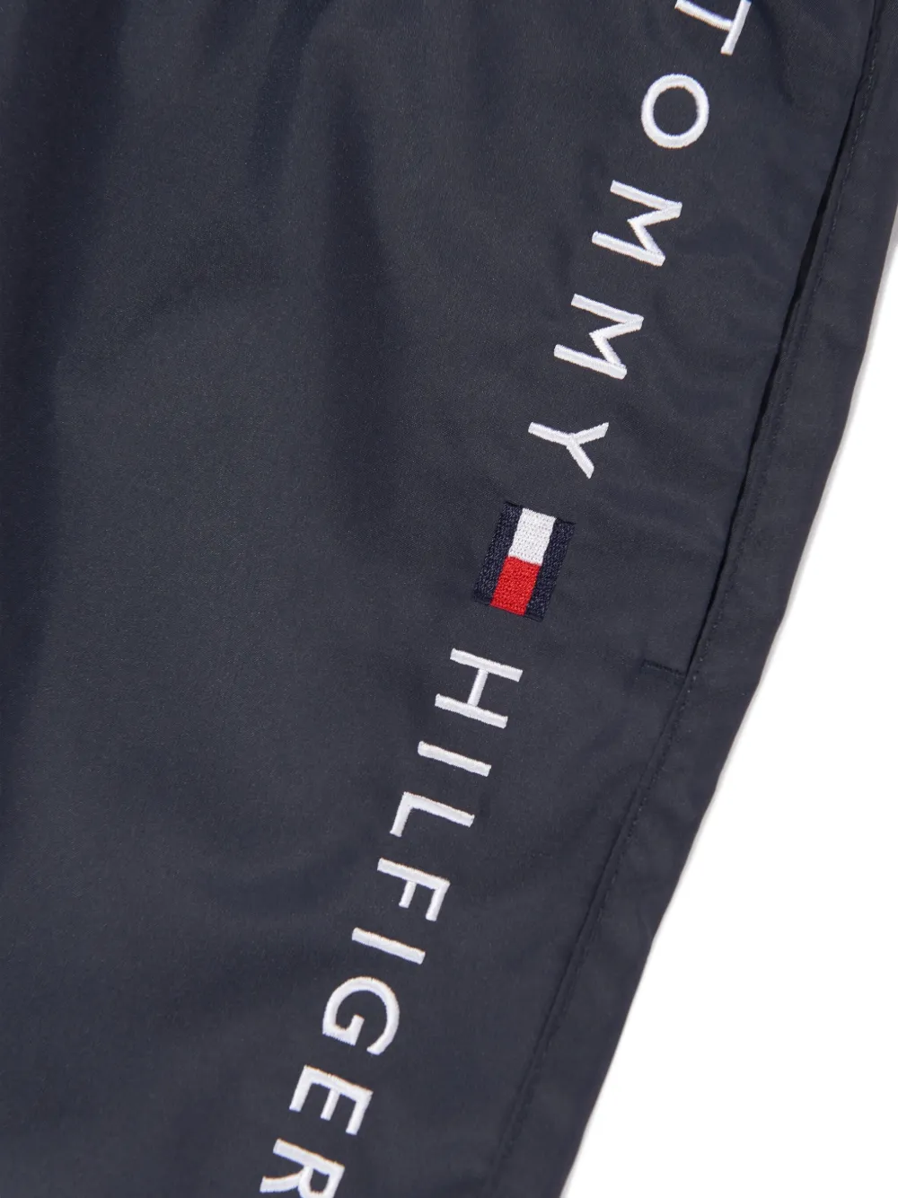 Tommy Hilfiger Junior Zwembroek met geborduurd logo Blauw