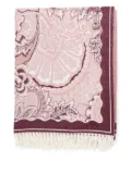 ETRO HOME Bloom throw (180cm x 140cm) - Pink