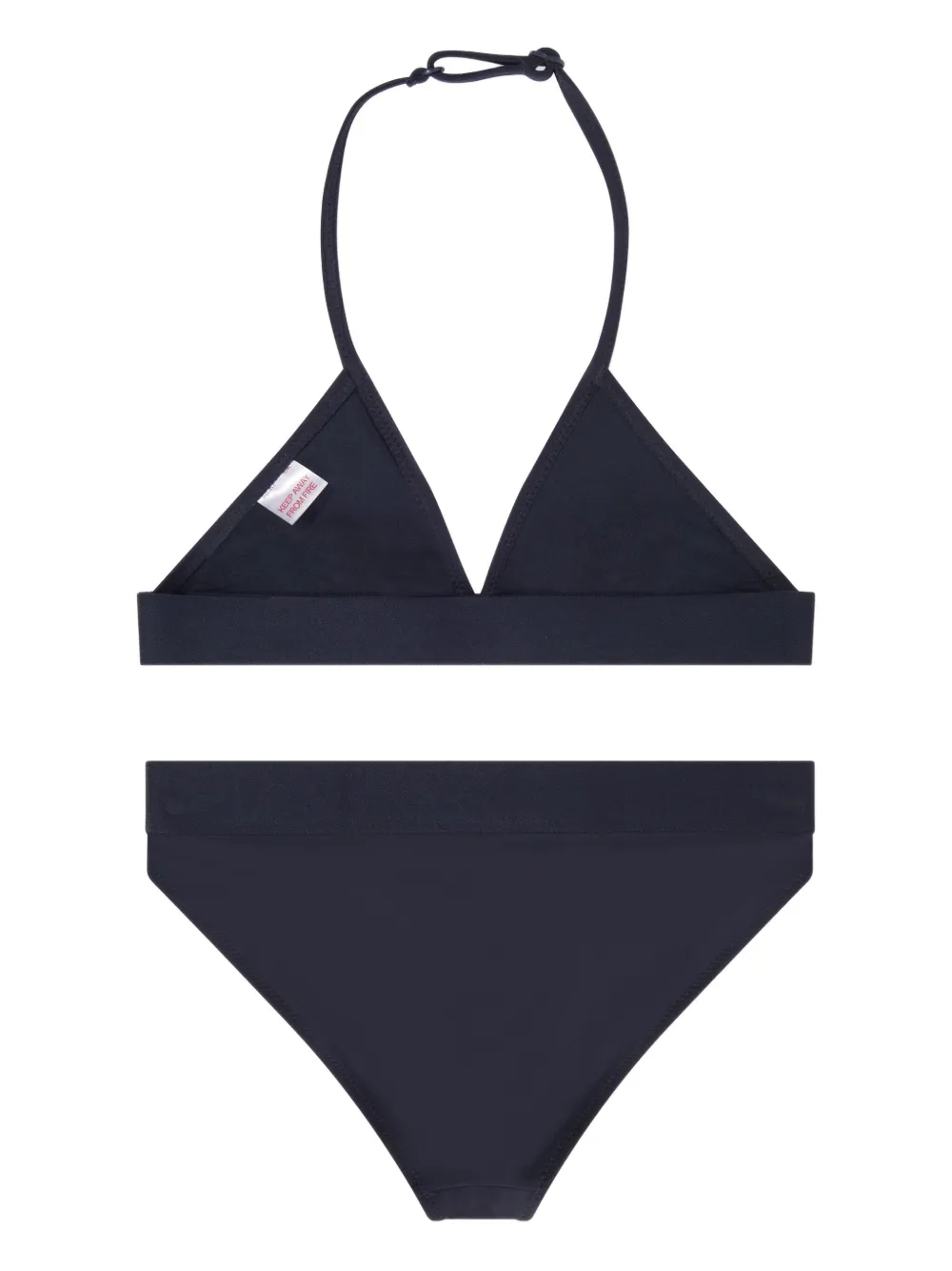 TOMMY HILFIGER JUNIOR LOGO-PRINT BIKINI