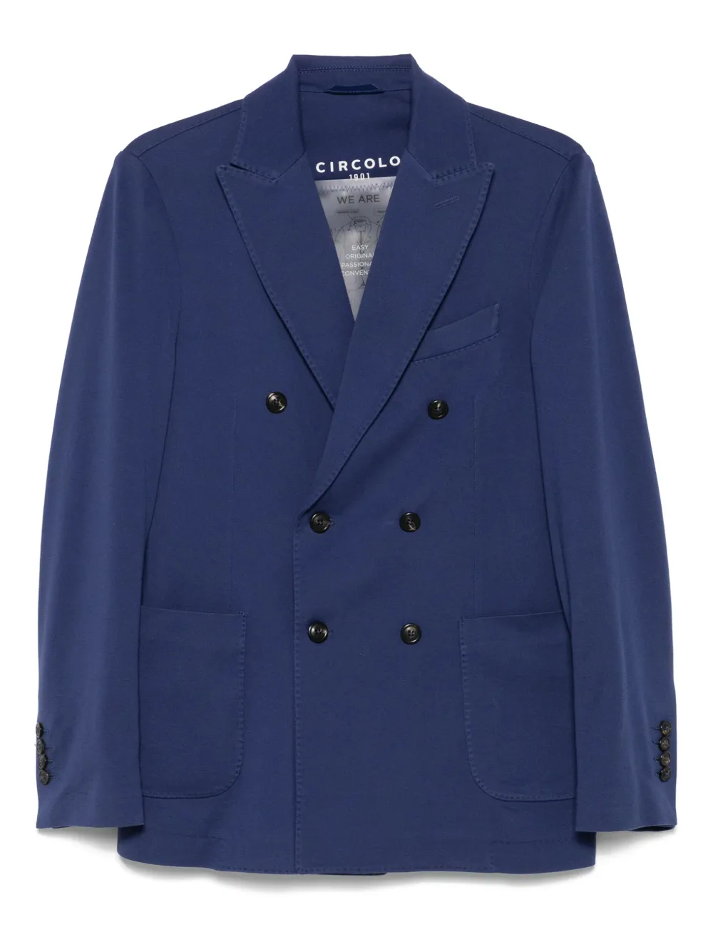 Circolo 1901 blazer con doble botonadura | azul | Image 1