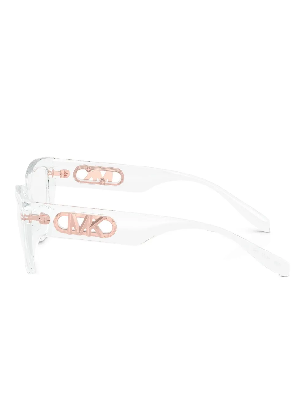 Michael Kors Puglia bril met cat-eye montuur Wit