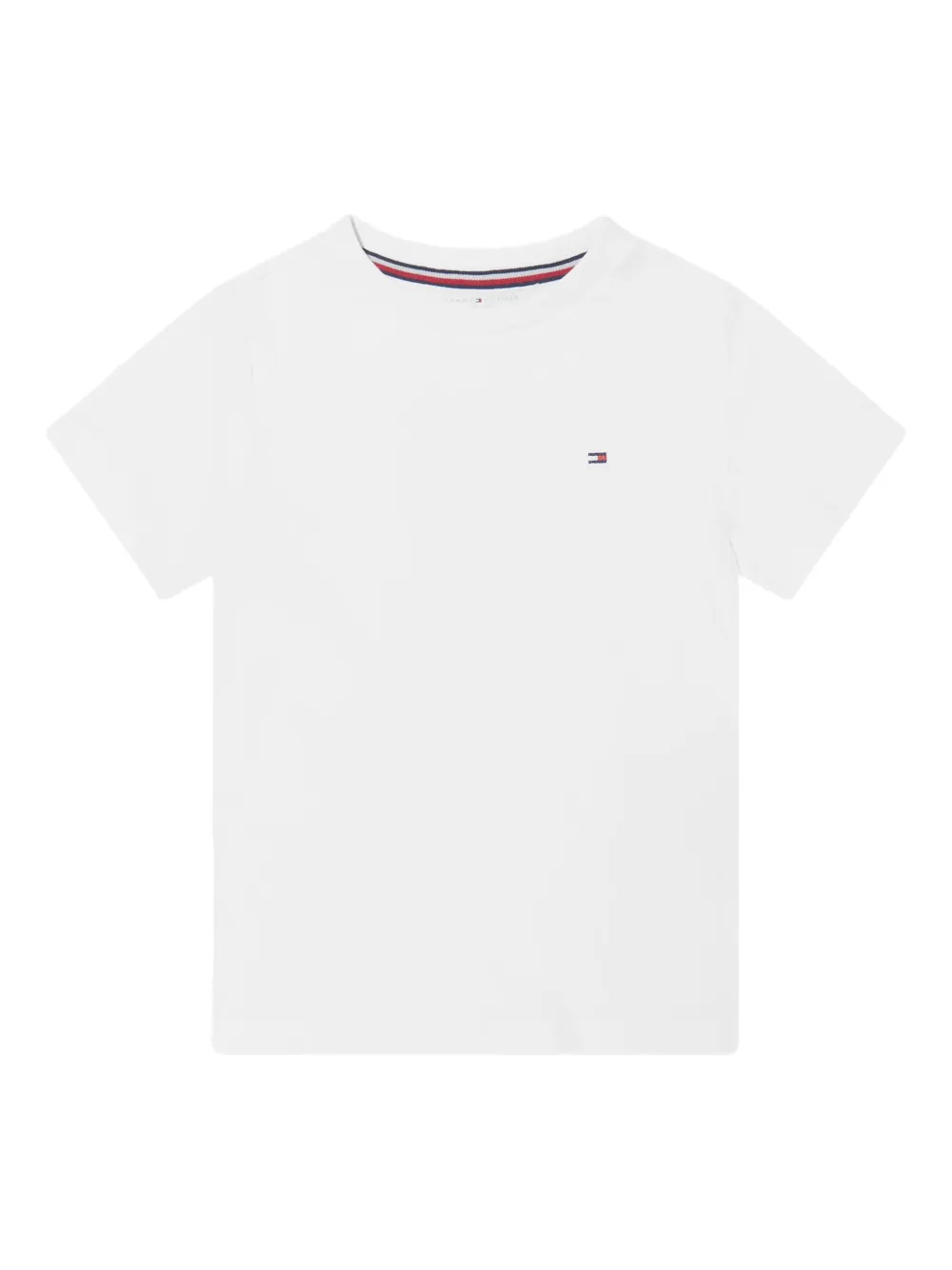 Tommy Hilfiger Junior Twee katoenen T-shirts Wit