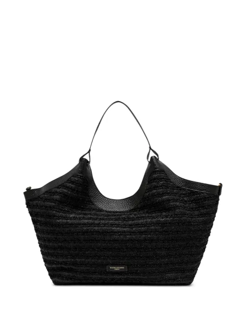 GIANNI CHIARINI Gewebte Dua Tote Bag aus Stroh