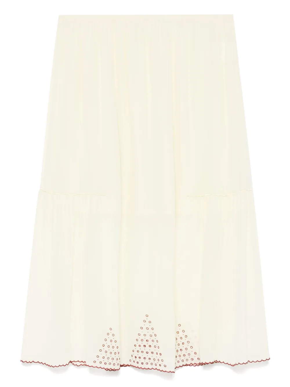 Tela falda midi Chantal | amarillo | Image 1
