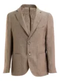 Cruna linen blazer - Brown
