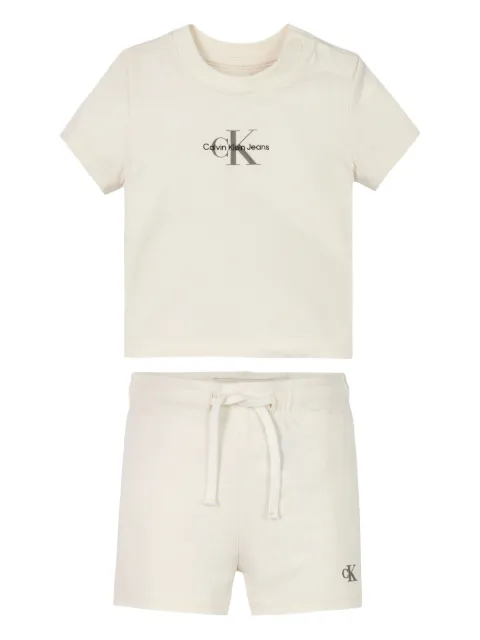 Calvin Klein Kids set de shorts con logo estampado