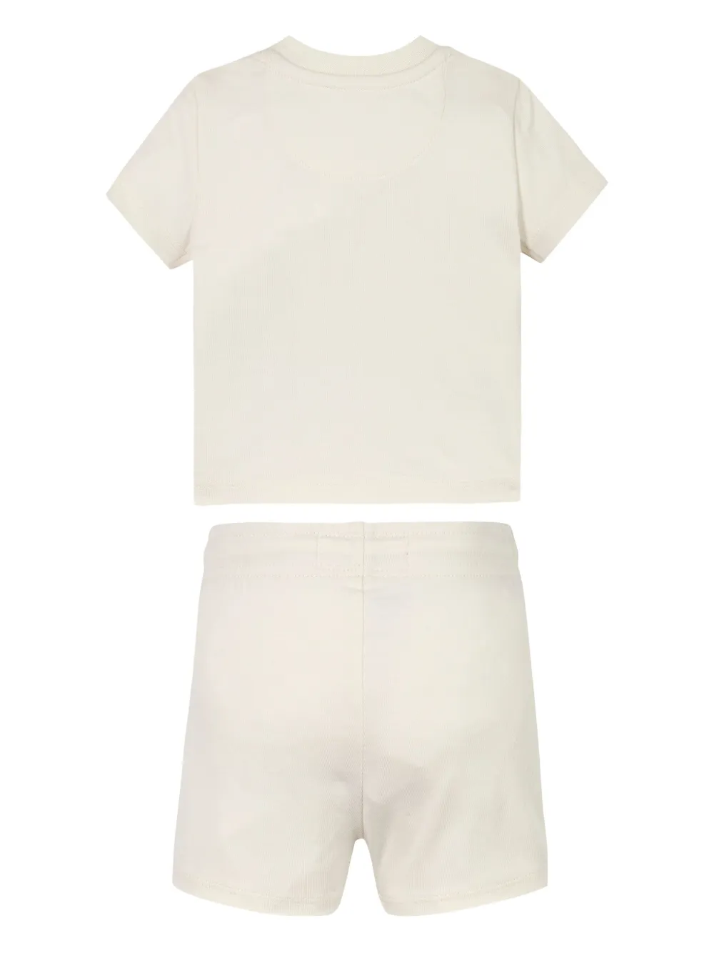 Calvin Klein Kids Shorts met logo Beige