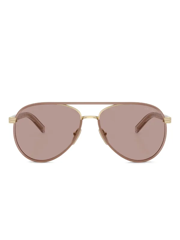 Prada Eyewear ダブルブリッジ サングラス | ピンク | FARFETCH JP