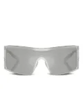 Dolce & Gabbana Eyewear shield-frame sunglasses - Silver