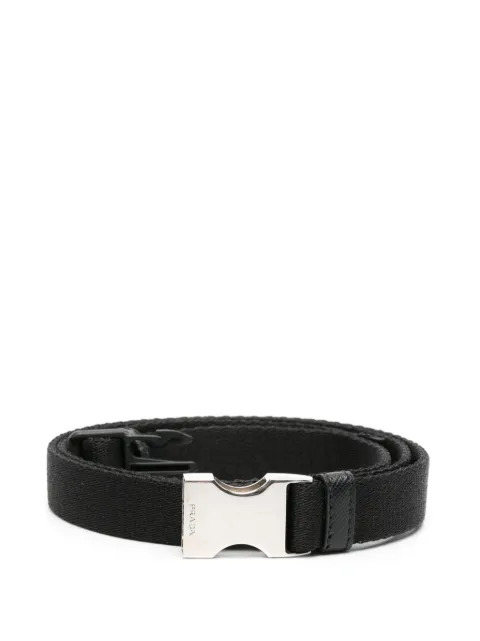 Prada Pre-Owned logo-engraved belt
