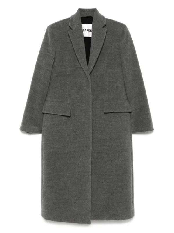 【関税＆送料込み】Jil Sander Grey Virgin Wool Coat NWOT Jil Sander Virgin Wool Coat (Grey, Size XXS) | eBay
