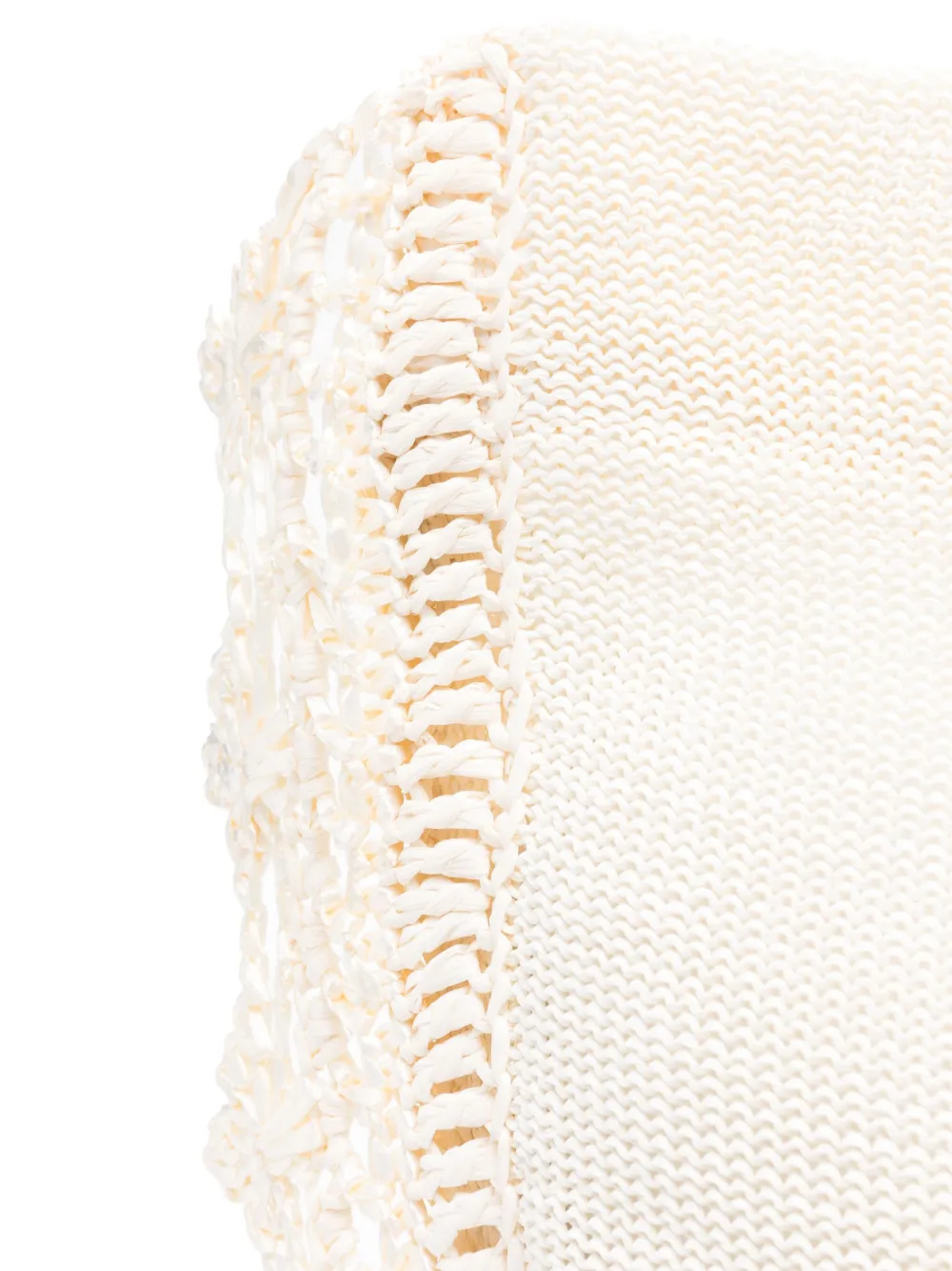 JW Anderson Gehaakte shopper Beige