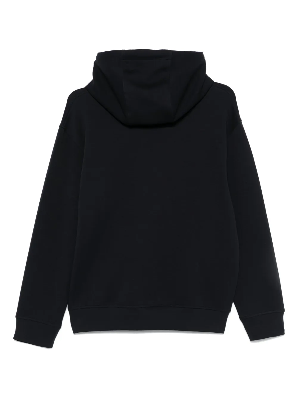 Emporio Armani Hoodie met logo-applicatie Blauw