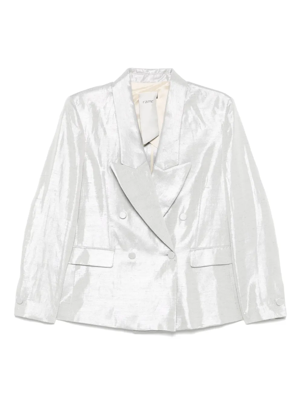 RAME metallic blazer | Silver | Image 1