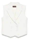 mvp wardrobe double-breasted waistcoat - White
