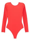 Fiorucci long-sleeve bodysuit - Red
