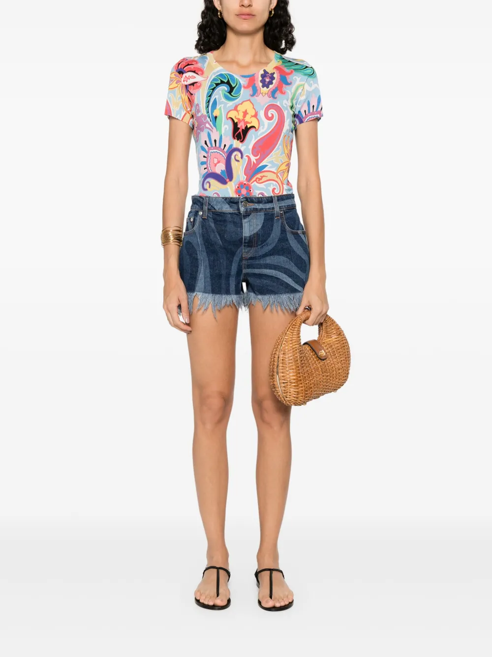 ETRO paisley-print T-shirt | T-Shirts & Jersey Shirts | Image 2