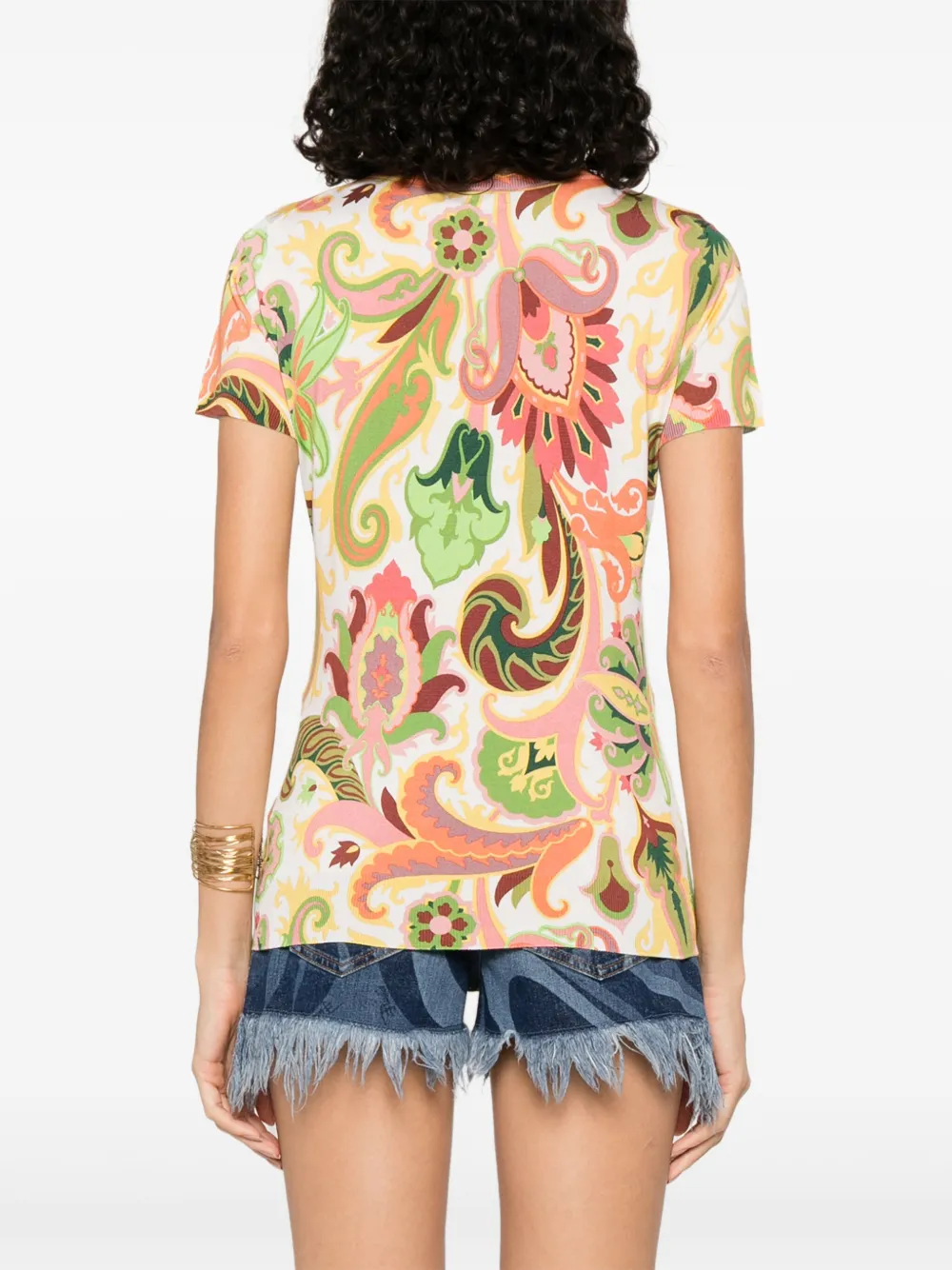 ETRO PAISLEY-PRINT T-SHIRT