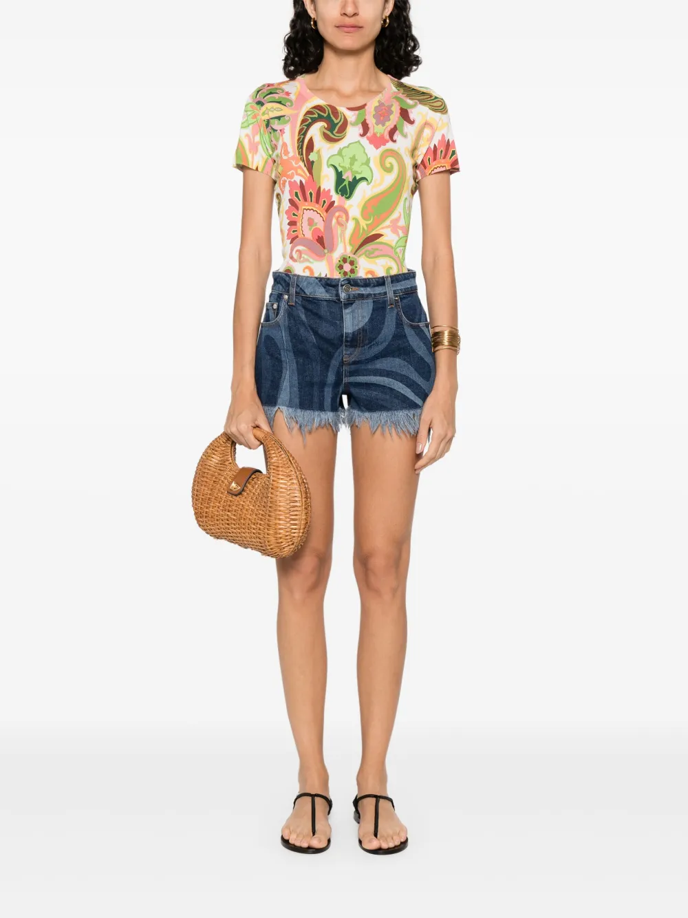 ETRO PAISLEY-PRINT T-SHIRT