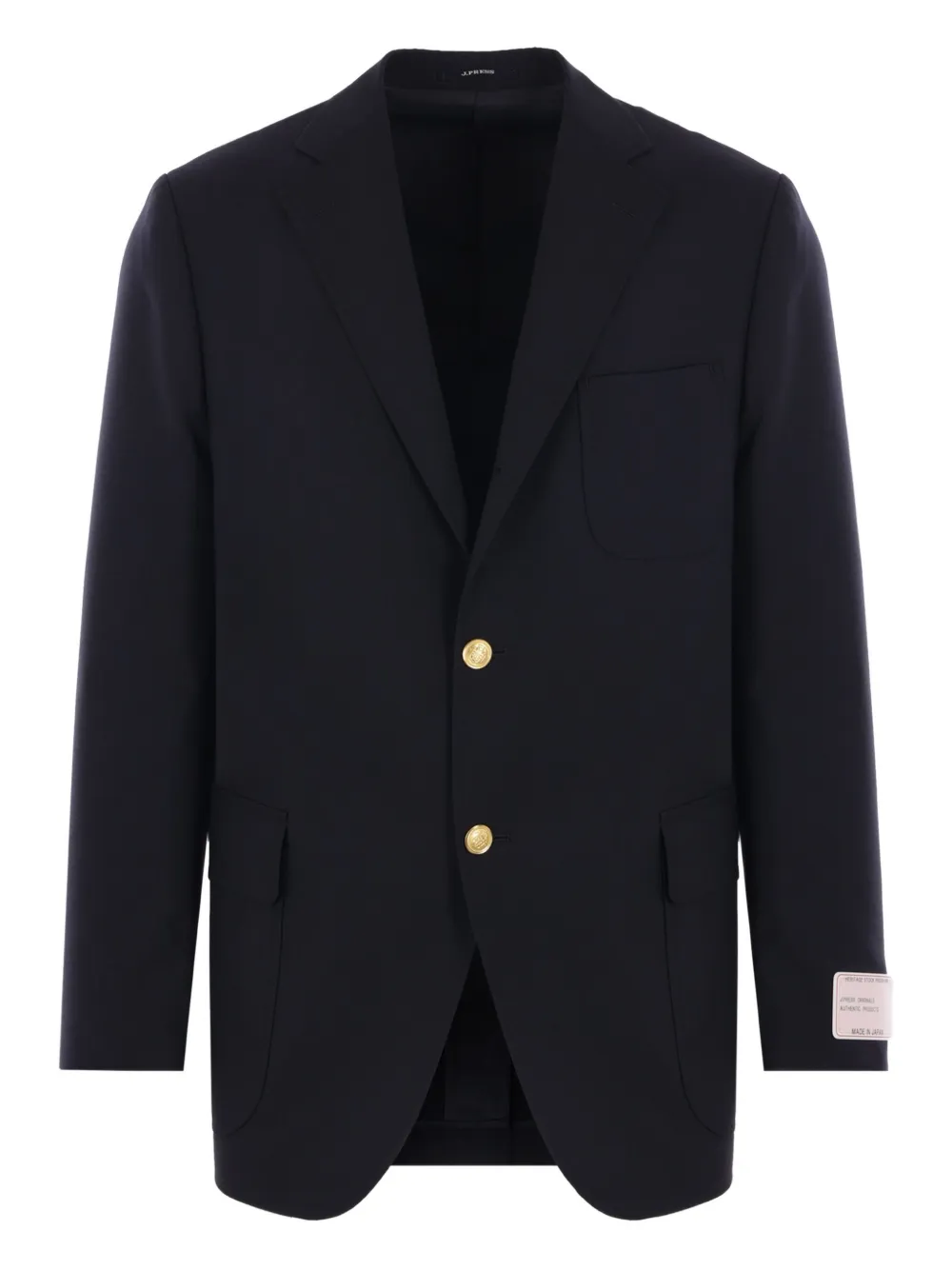 J.PRESS blazer de lana con botones | azul | Image 1