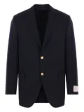 J.PRESS single-breasted wool blazer - Blue
