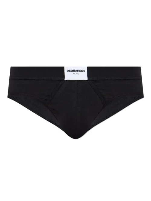 DSQUARED2 boxer à logo - Noir - DSQUARED2 - Modalova