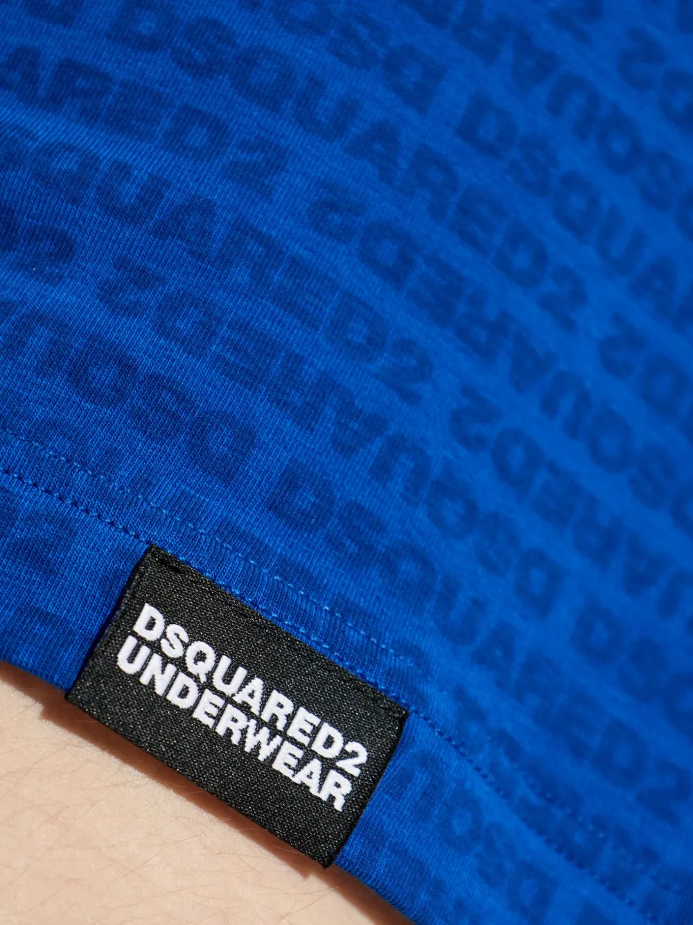 DSQUARED2 T-shirt en boxershorts met logo Blauw