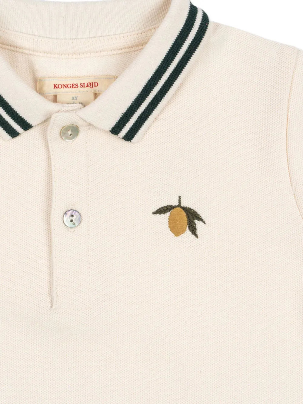 Konges Sløjd Jersey Polo Shirt In White