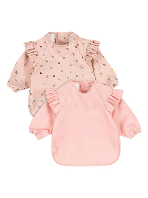 Konges Sløjd set de dos baberos con cerezas estampadas