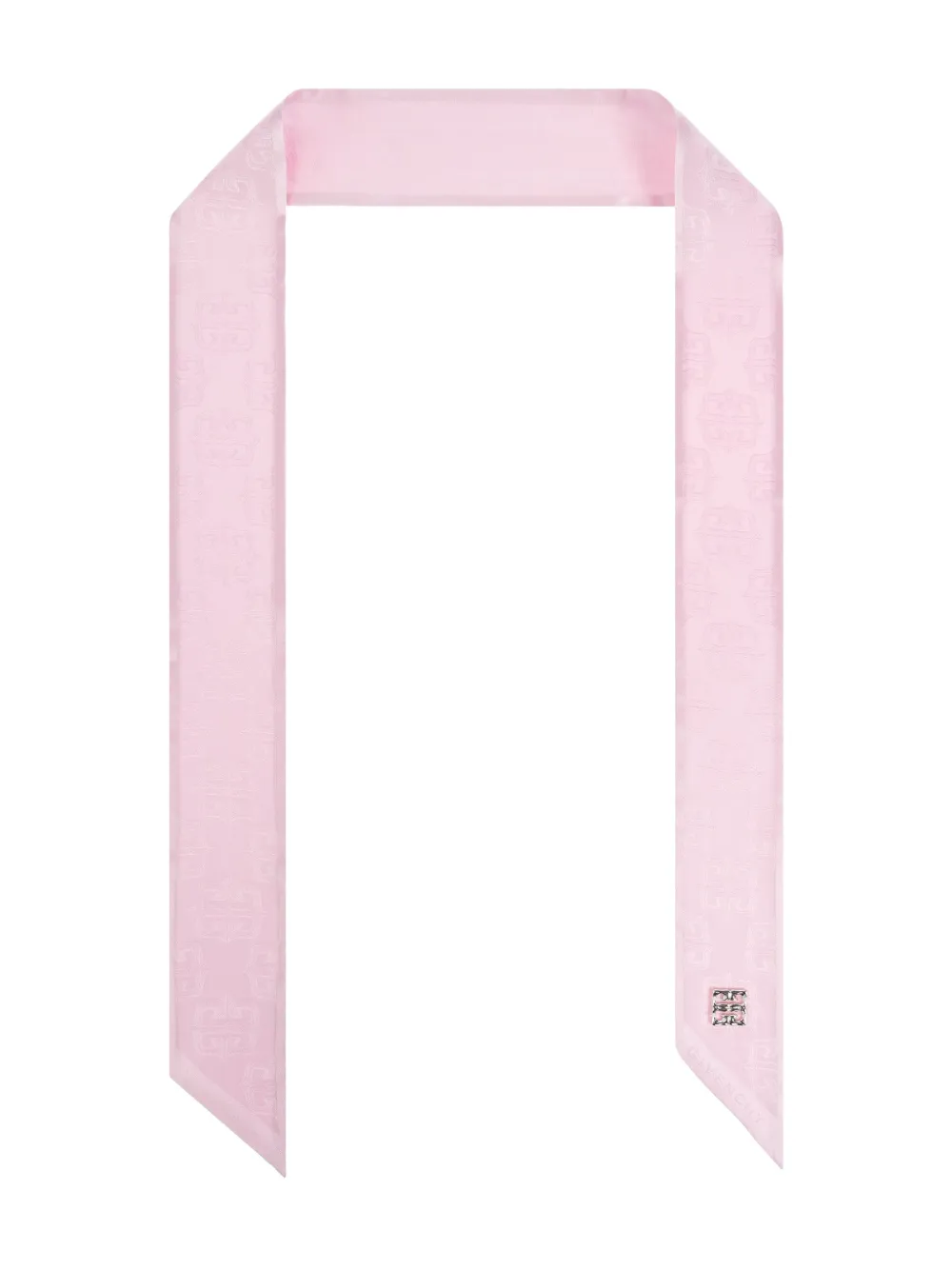 Givenchy patterned neck scarf | Pink | Image 1
