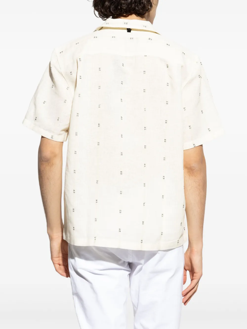 rag & bone Overhemd met patroon Wit