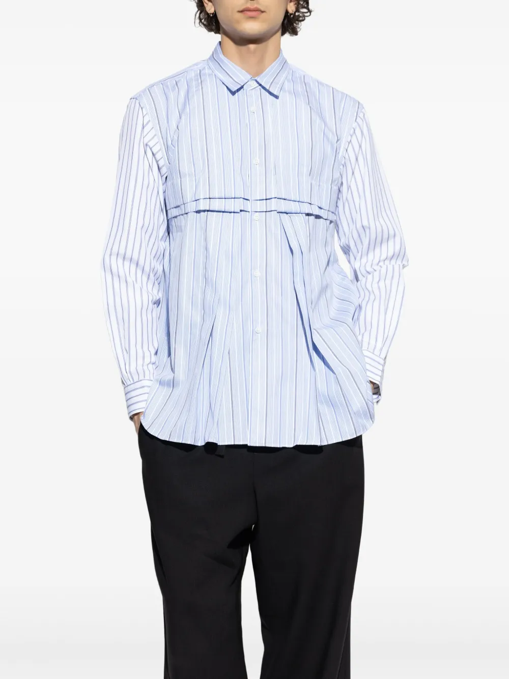Comme Des Garçons Shirt Katoenen overhemd Blauw
