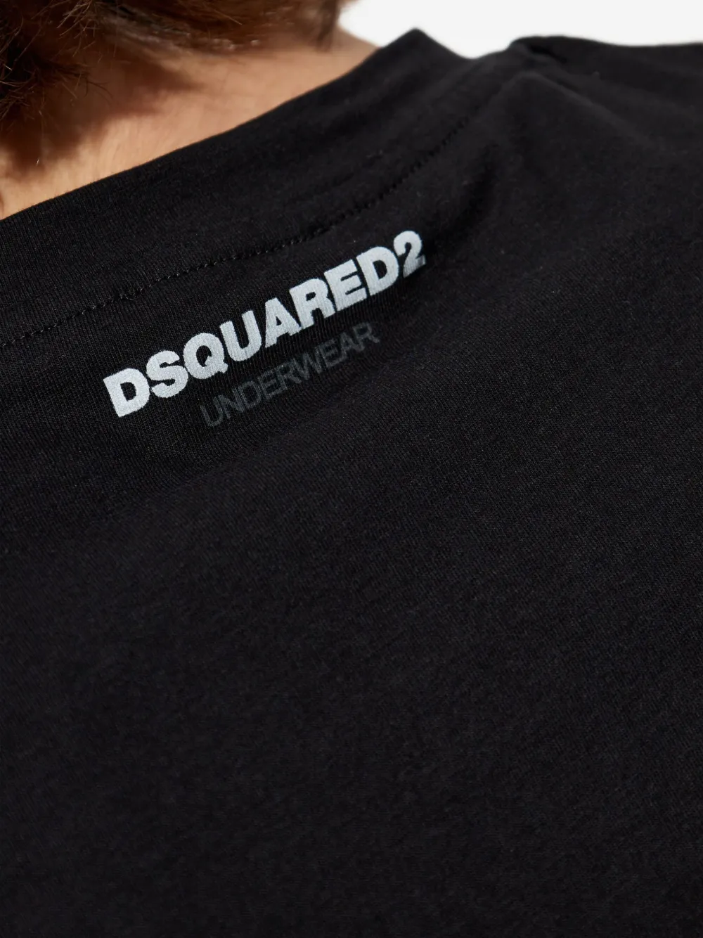 DSQUARED2 クルーネック タンクトップ | ブラック | FARFETCH JP