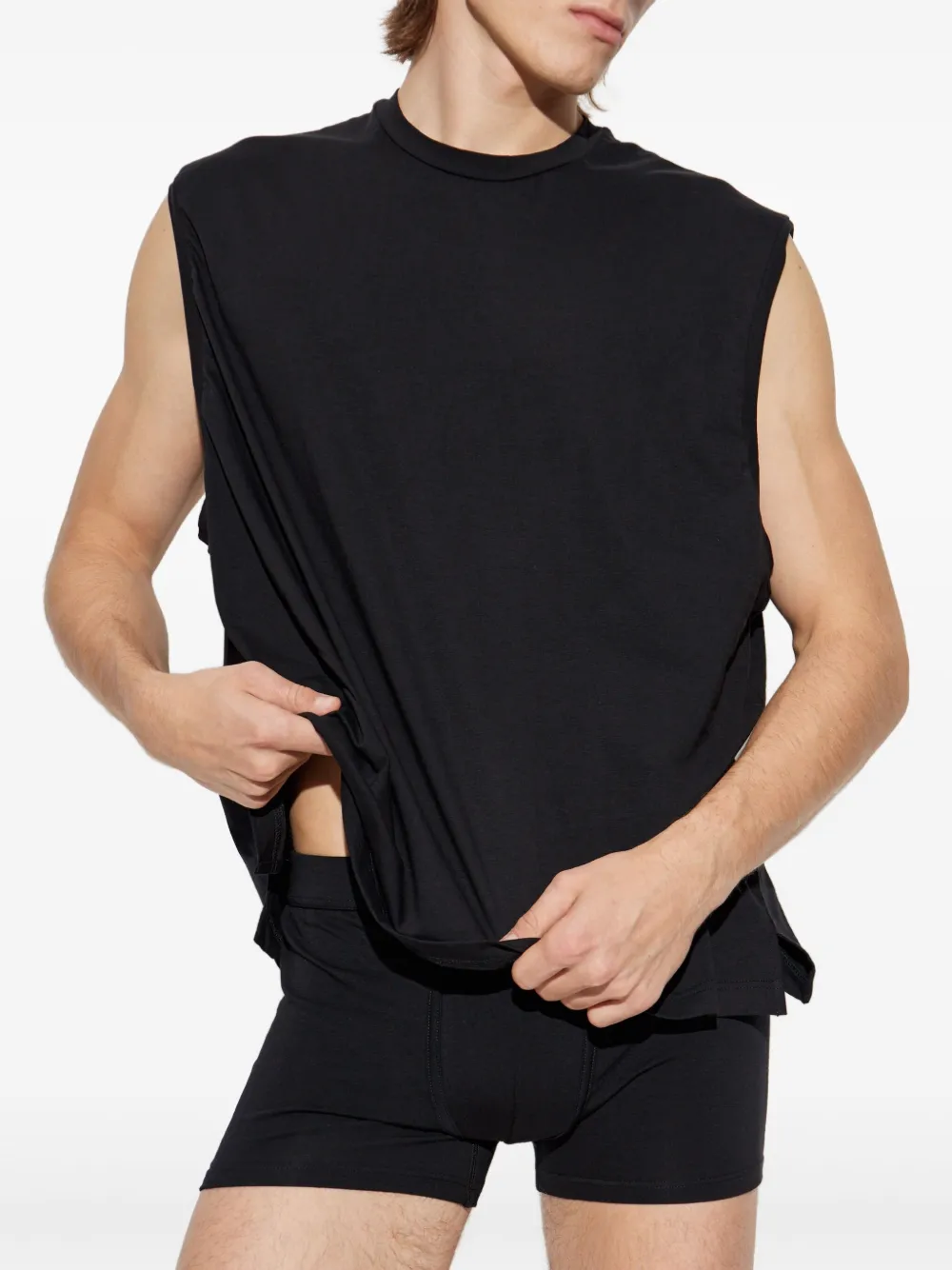 DSQUARED2 crew-neck tank top - Zwart