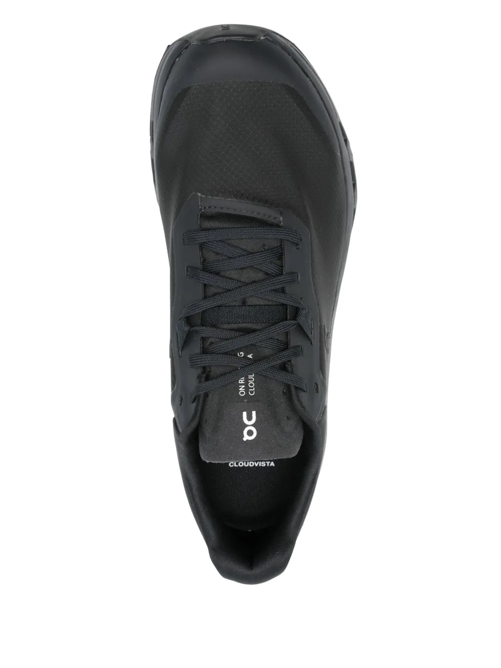 On Running Cloudvista 2 Lace-up Sneakers In Black
