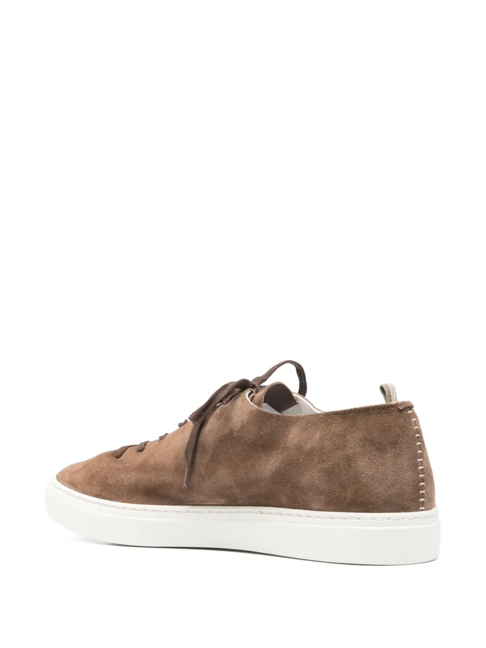 Officine Creative Suède sneakers Bruin