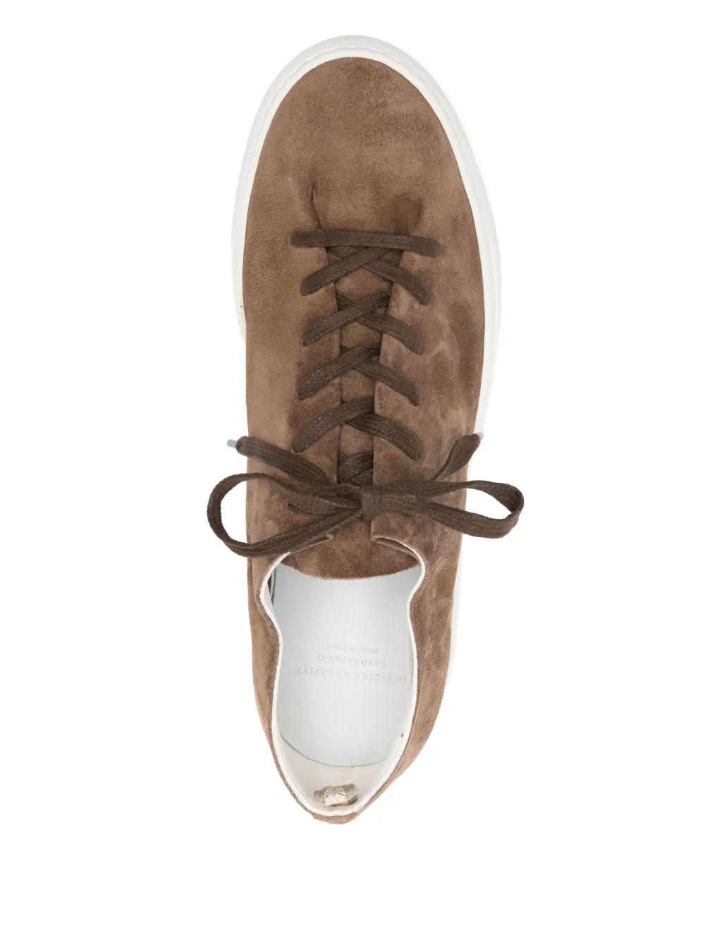 Officine Creative suede sneakers Brown