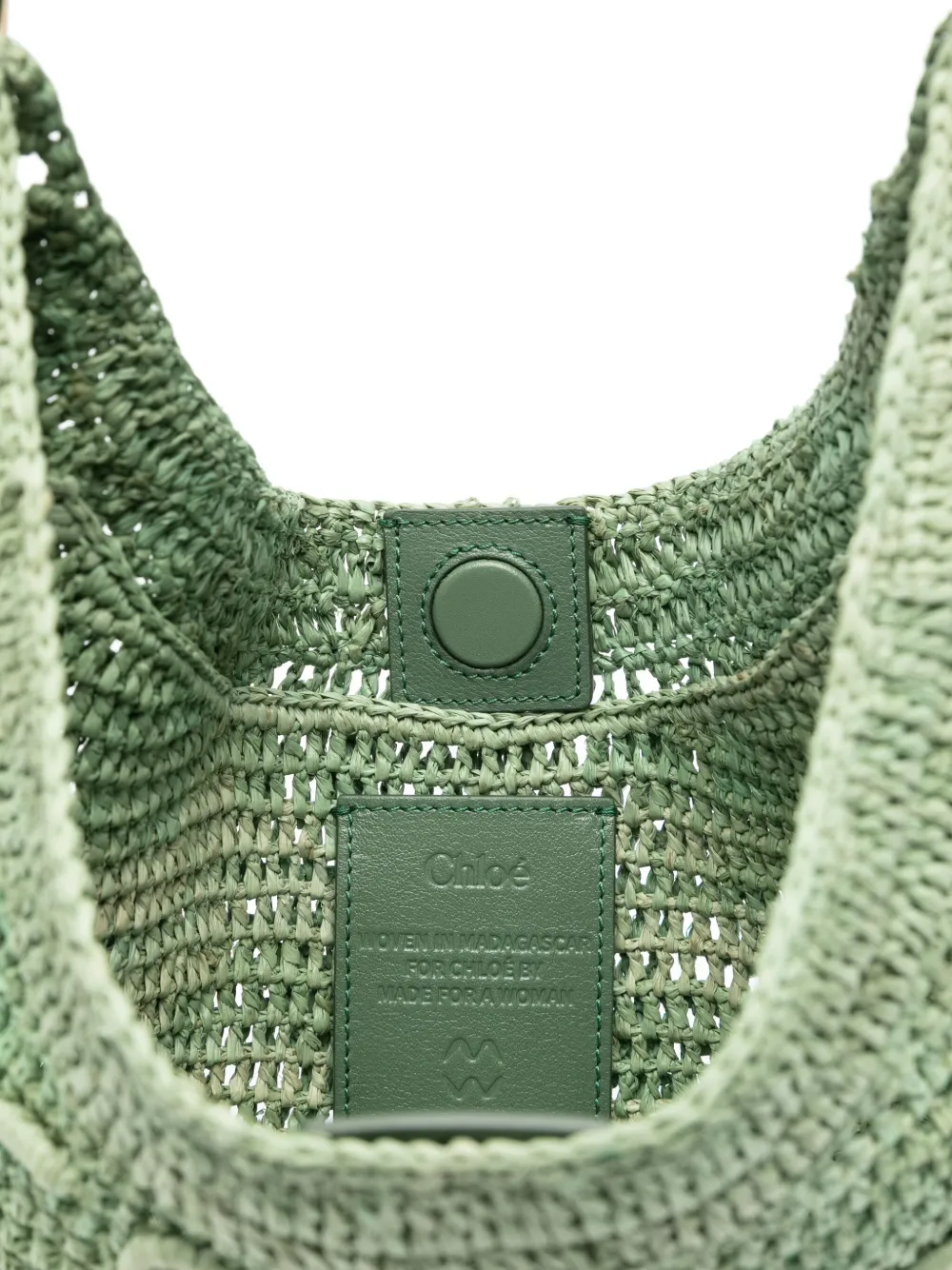 Chloé Summer Banana shopper Groen
